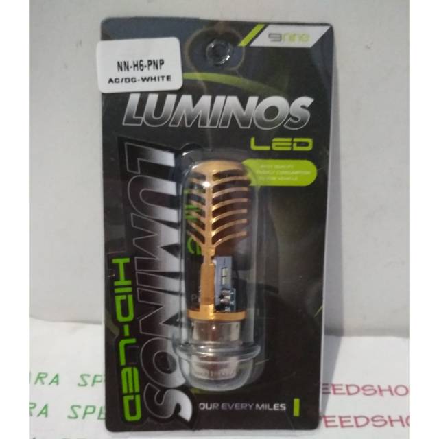 LAMPU LED H6 LUMINOS AC DC
