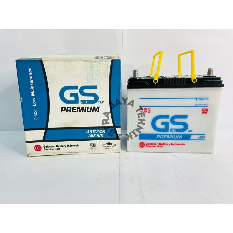 Jual Aki Mobil NS60 46B24R 12V 45Ah Avanza Veloz Rush Starlet HiLux
