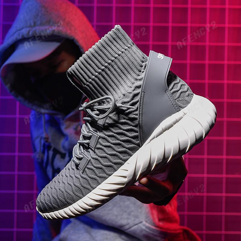 high top running sneakers