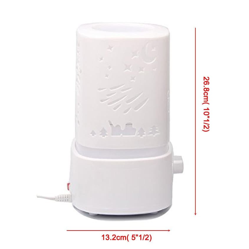 Diffuser Humidifier LED Light Pelembab Udara Motif - hp004