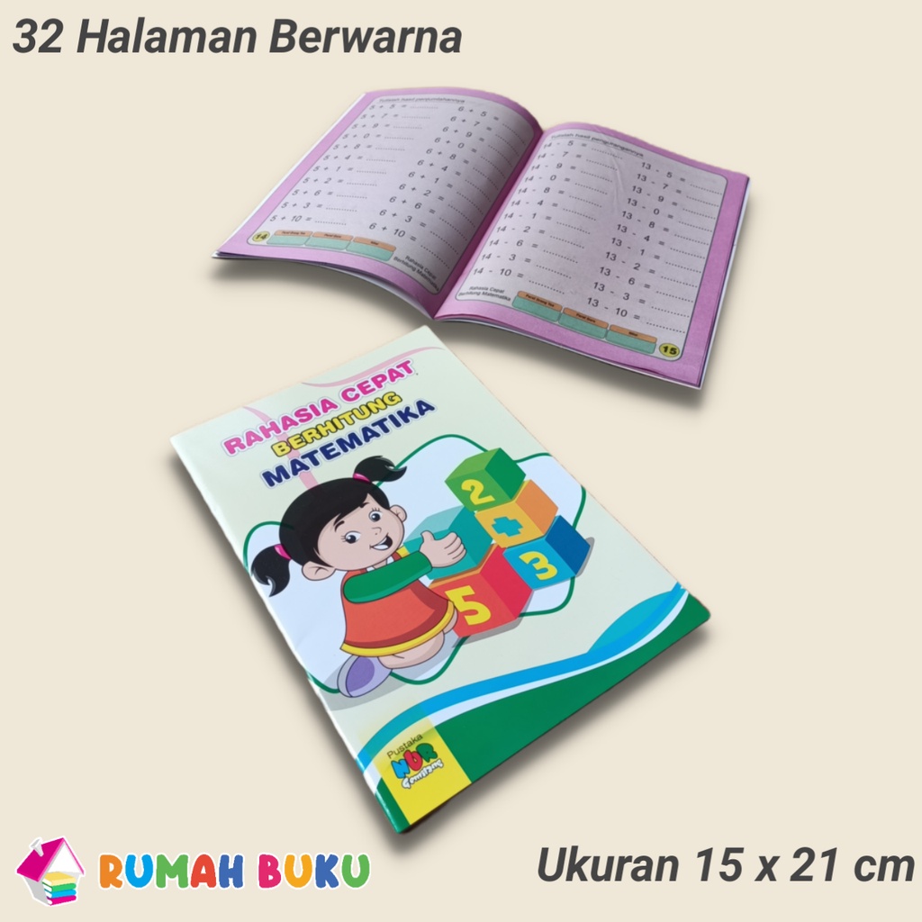 Buku PAUD Persiapan Masuk SD-Matematika - Nur