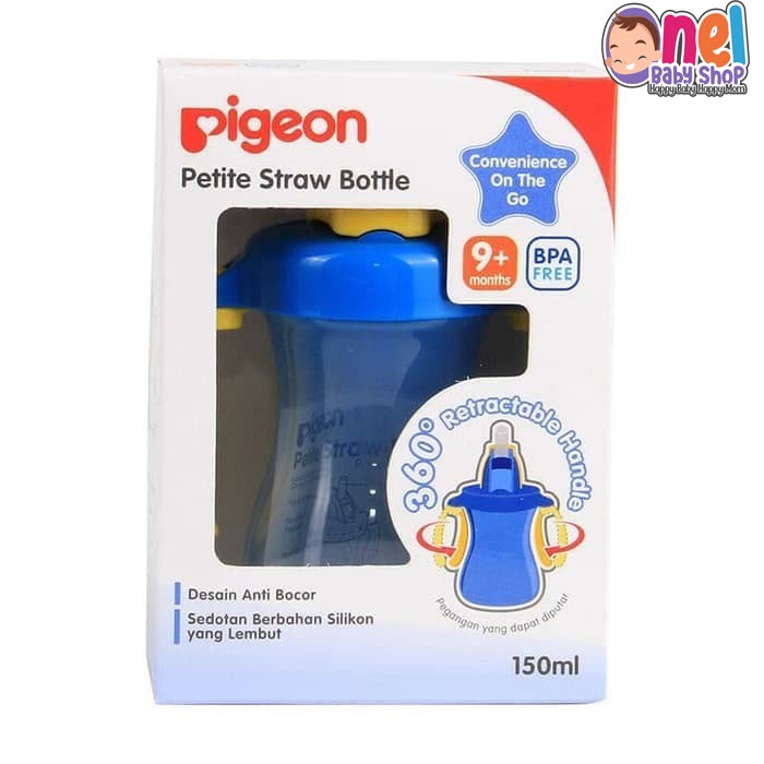 PIGEON PETITE STRAW BOTTLE 150ML