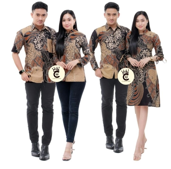 Maura Couple - Sania Ruffle Batik Couple Ori Ndoro Jowi Dnt Garansi Termurah Shopee - Batik Couple