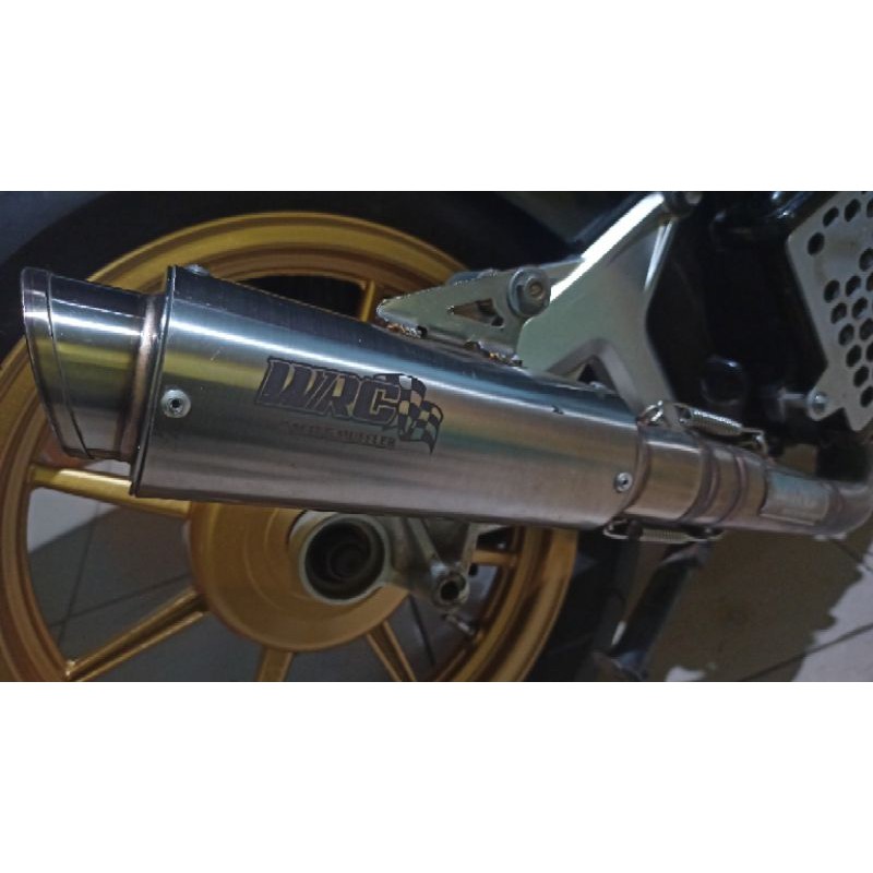 Knalpot WRC WR3 Vario 125/150 New