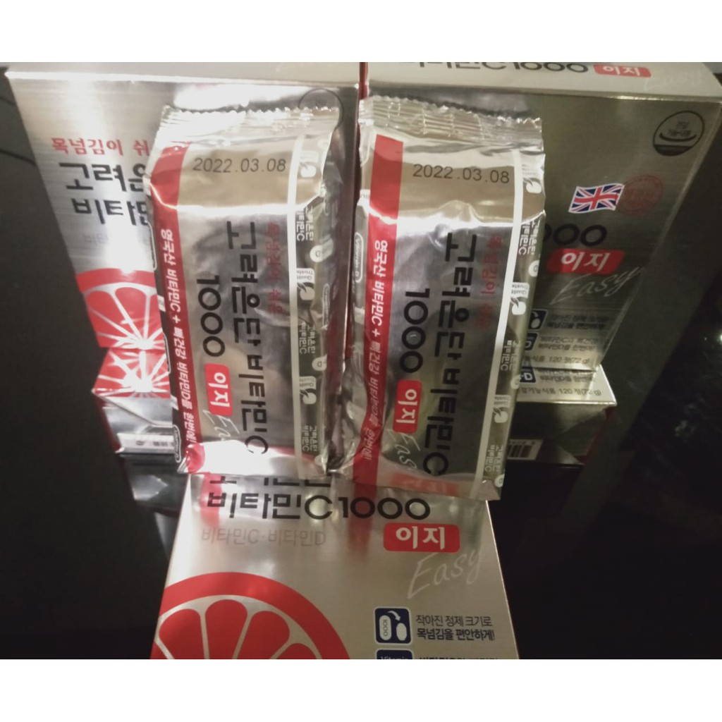 KOREA EUNDAN VITAMIN C+D 1000 mg (60 Tab)