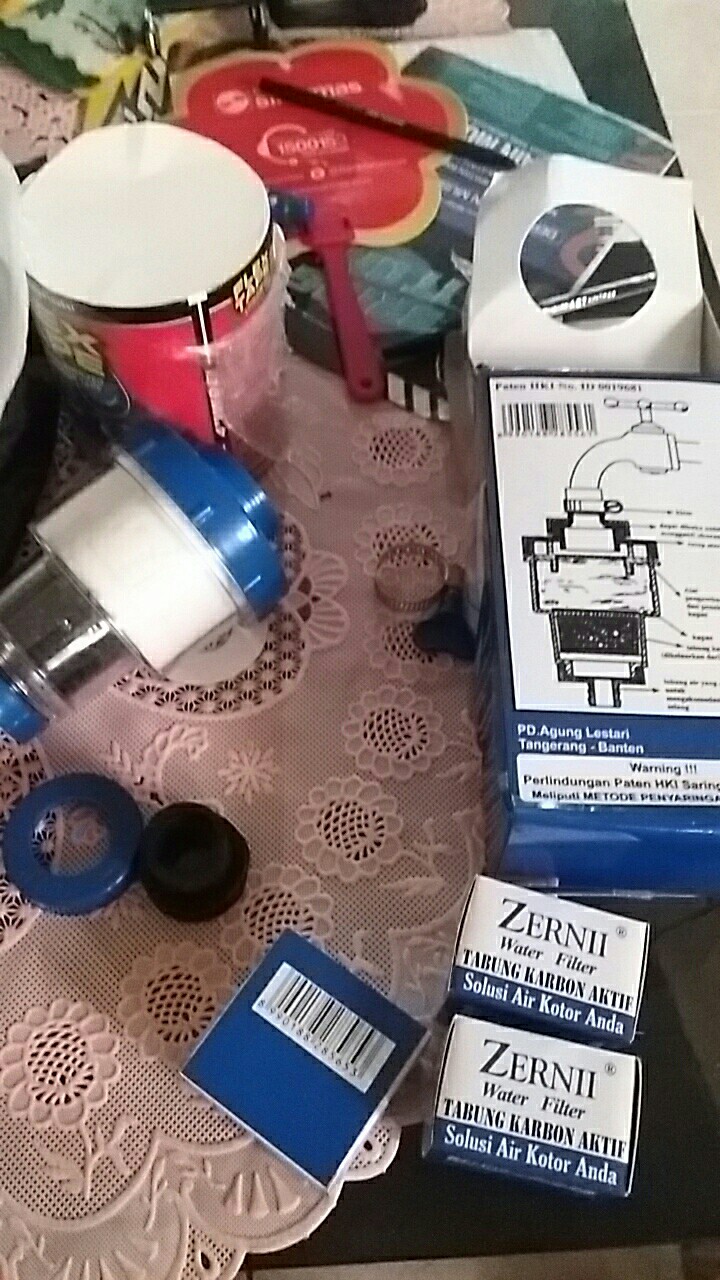 Paket Zernii 1 Zernii , 1 Kapas , 1 Karbon Filter