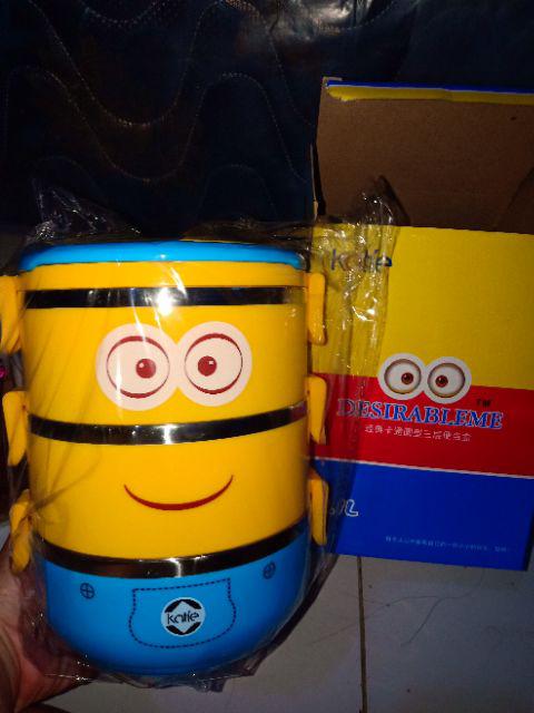 Rantang 3 Susun Minion