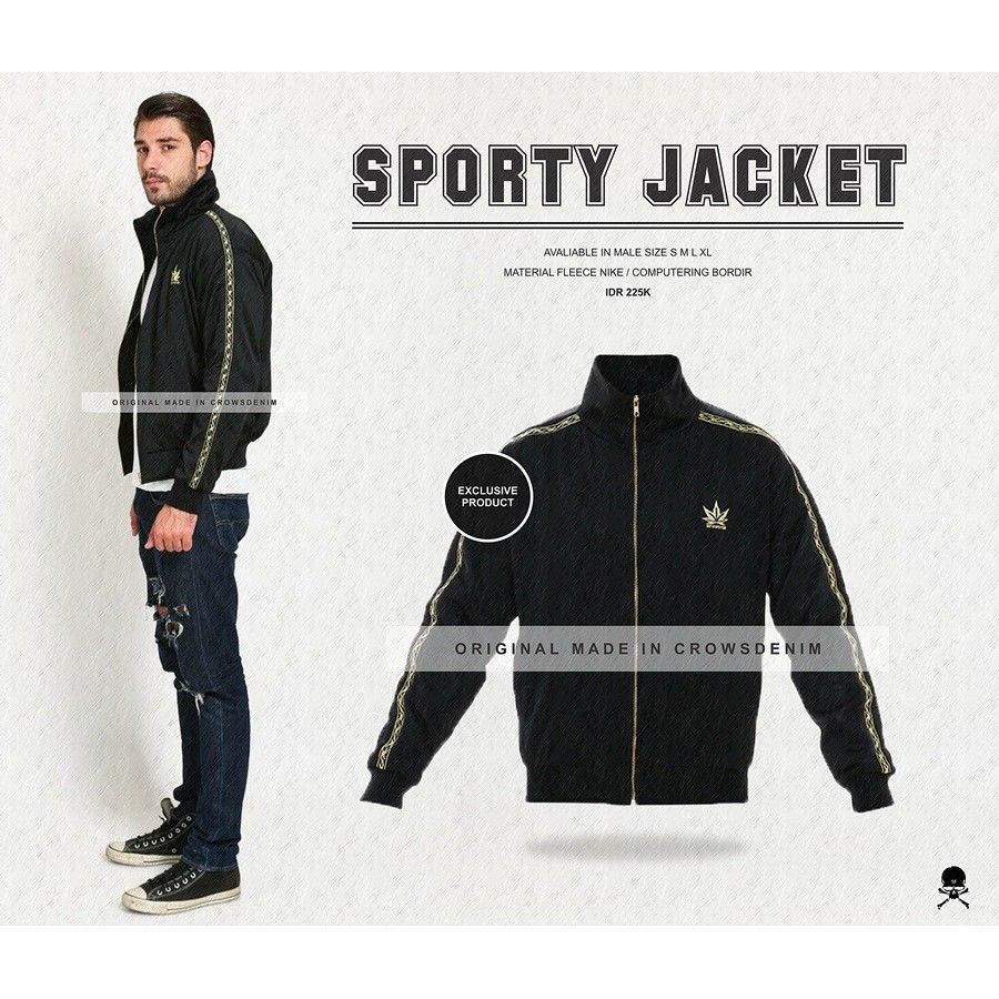 Jaket Crows Zero Genji Sporty Edition