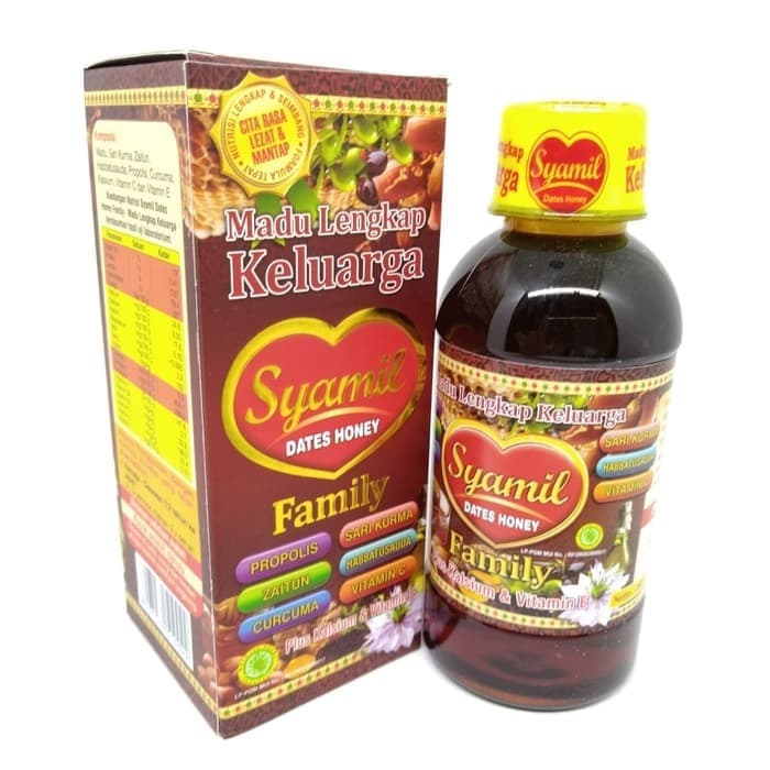 

SYAMIL FAMILY DATES HONEY / Madu Lengkap Keluarga