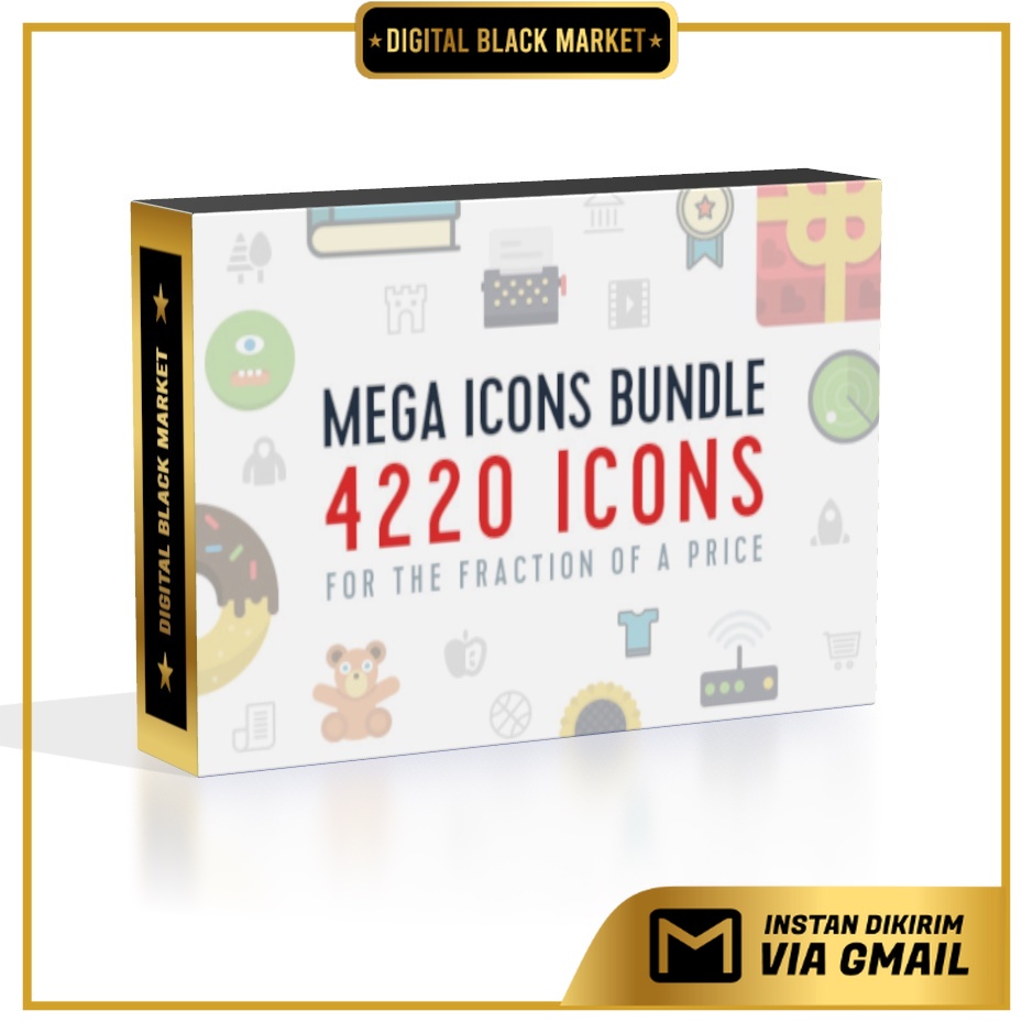 InkyDeals The Mega Icons Bundle with 4200+ Items