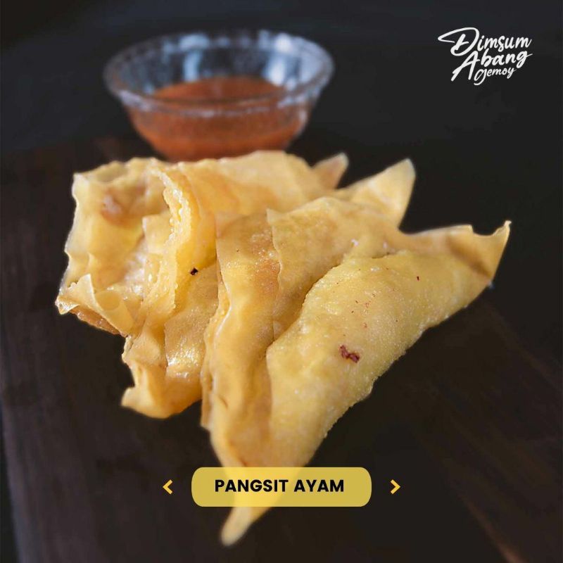 

Dimsum Goreng Pangsit Ayam / Dimsum Abang Gemoy
