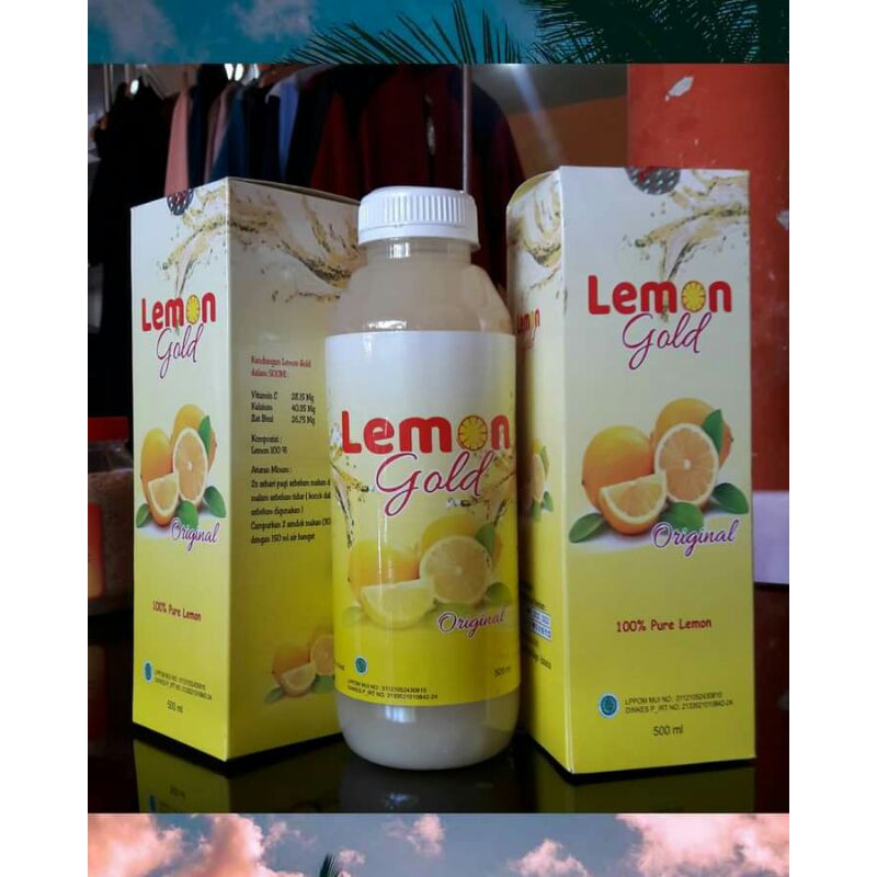 

LEMON GOLD JUS LEMON MURNI