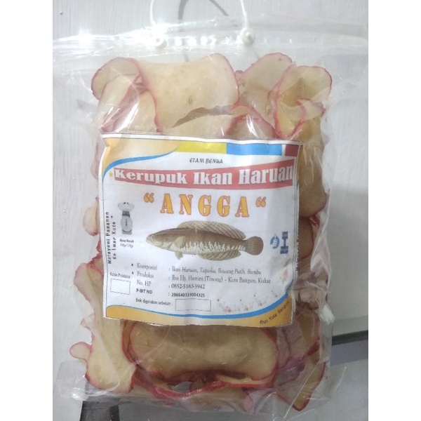 

Kerupuk Ikan Haruan/Gabus Angga