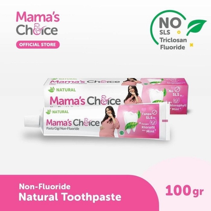 MAMA`S CHOICE NATURAL TOOTHPASTE NON-FLUORIDE 100G