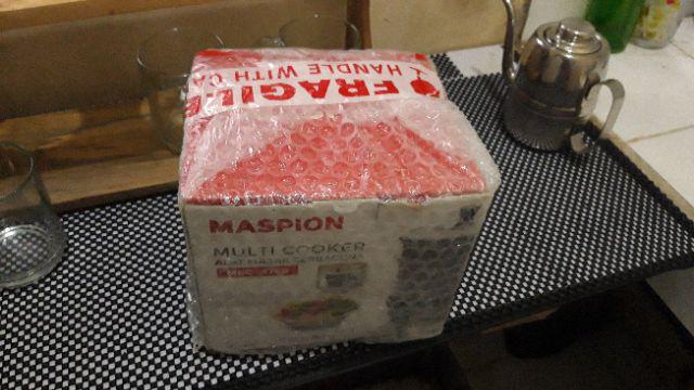 Panci Listrik Alat Masak Serbaguna Maspion Mec-1750 Multi Cooker Pan