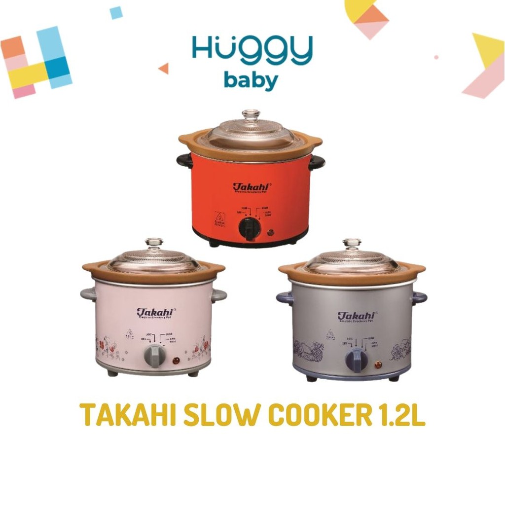 Takahi Slow Cooker Crockery Pot (Premium Series) 1.2 L