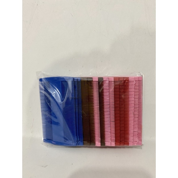 Isi 15pcs SRIT KUTU PLASTIK KUALITAS BAGUS/ sisir kutu plastik / Sisir SERIT PLASTIK isi 15pcs