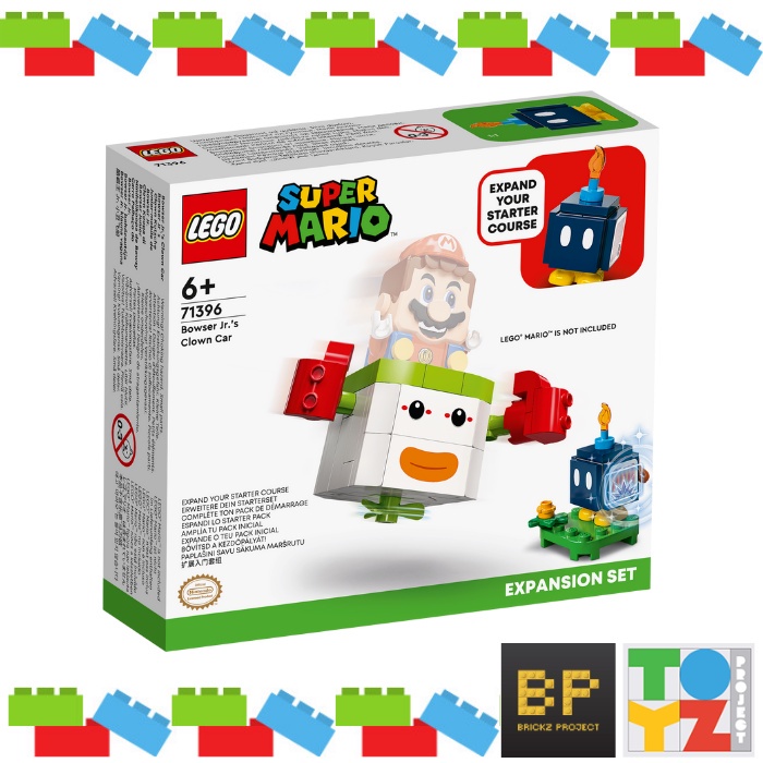 Lego 71396 Super Mario  Bowser Jr.'s Clown Car