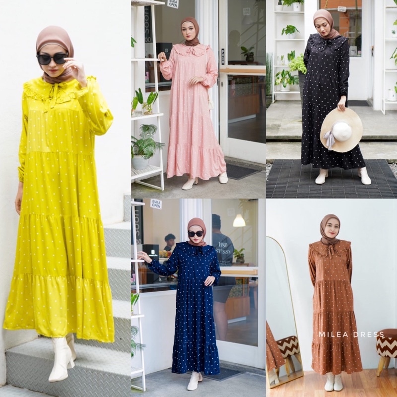 MILEA DRESS / GAMIS TERKINI/ GAMIS MUSLIM