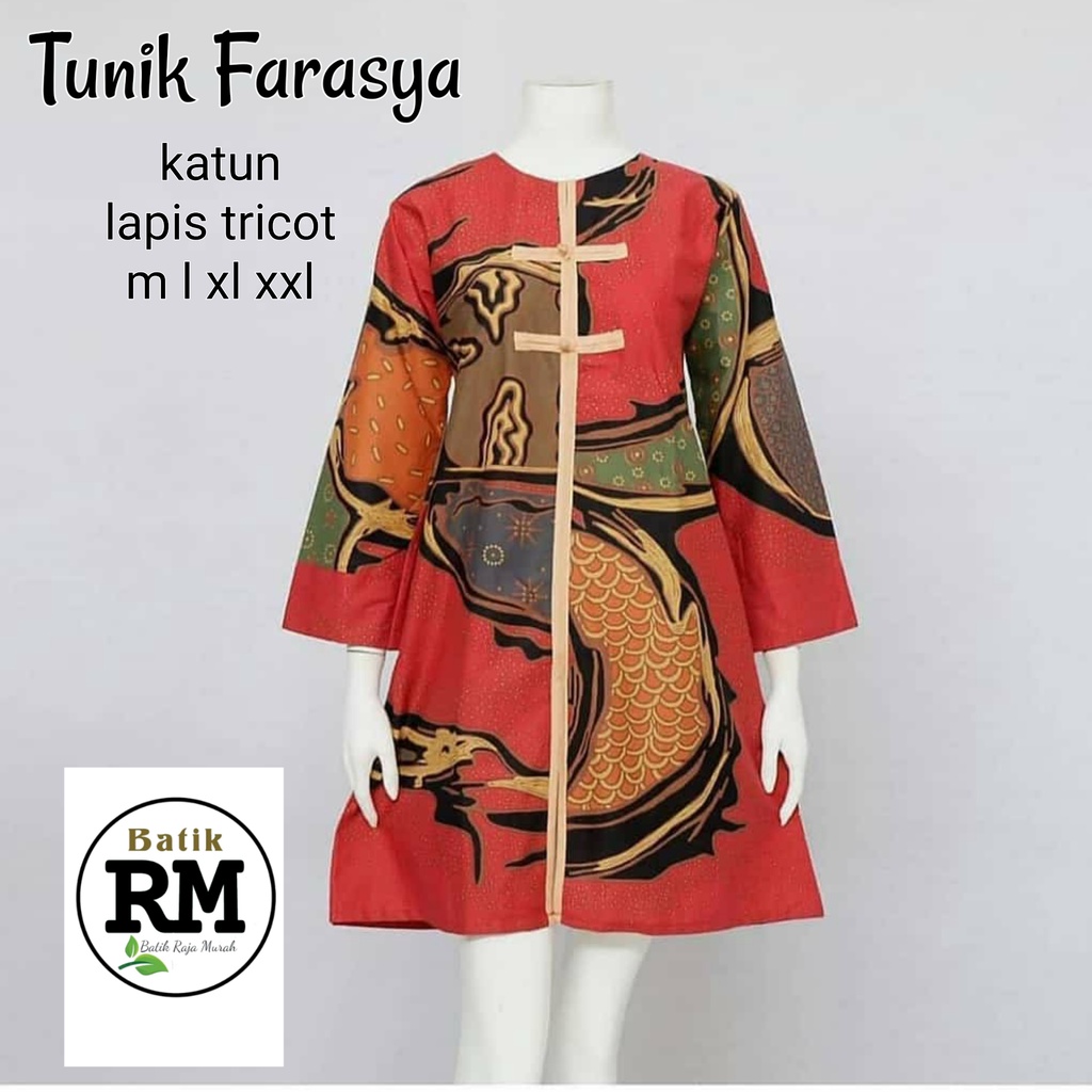 Tunik farasya lapis tricot