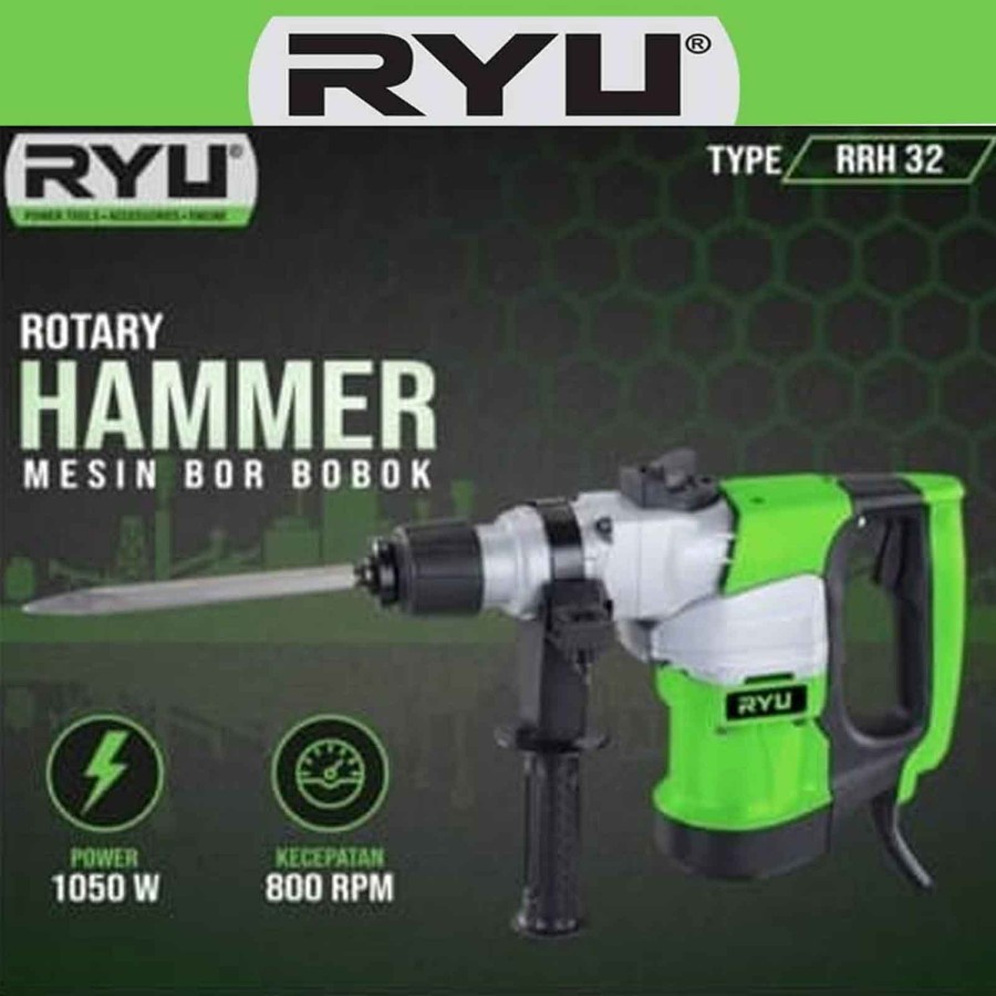 Jual Mesin Bobok / Mesin Bor Rotary Hammer SDS Plus RRH-3   2 RYU | Shopee