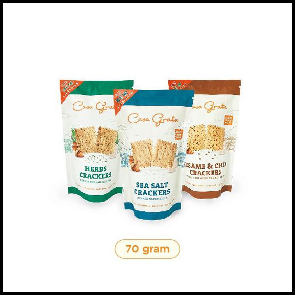 

Set Of 3 Casa Grata Crackers