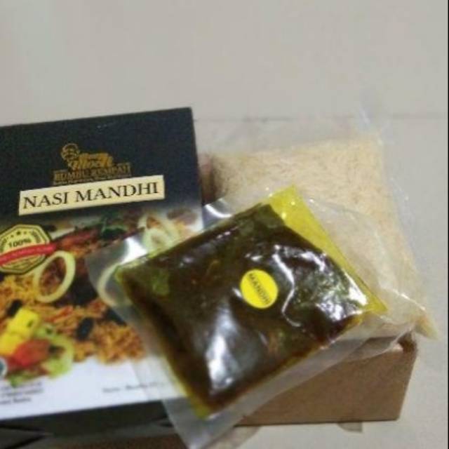 

Bumbu Nasi Mandhi Dan Beras Basmati India porsi 5 Orang
