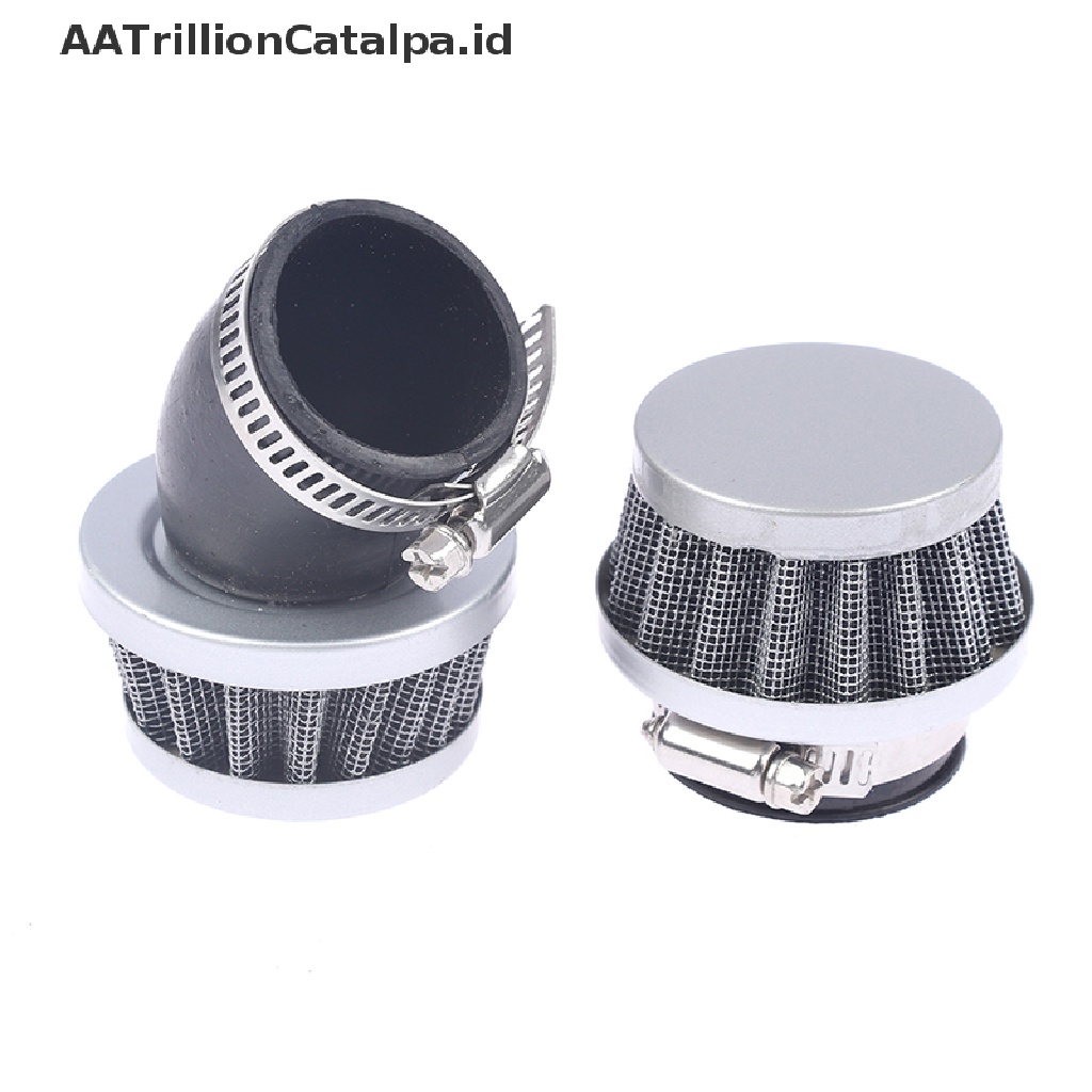 Aatrillioncatalpa Filter Udara Mini Luruslengkung 35mm Untuk Motor Dirt Pit Bike