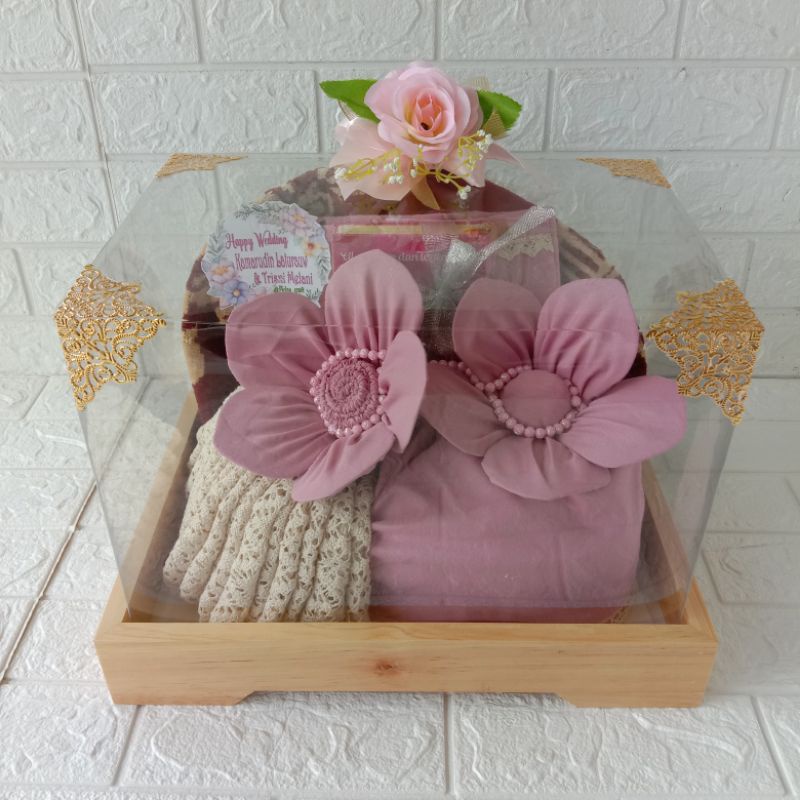 ready stok seserahan / hantaran / seperangkat alat sholat