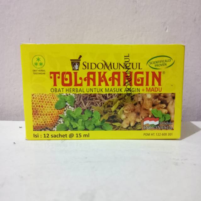 Tolak Angin cair box isi 12 sachet