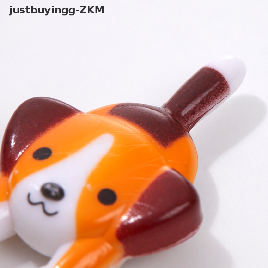 [justbuyingg] 7Pcs Mini Animal Picks Snack Cake Dessert Food Fruit Forks Bento Accessories [zkm]