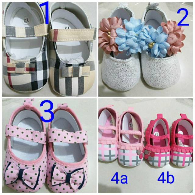 Sepatu prewalker baby girl 3m+