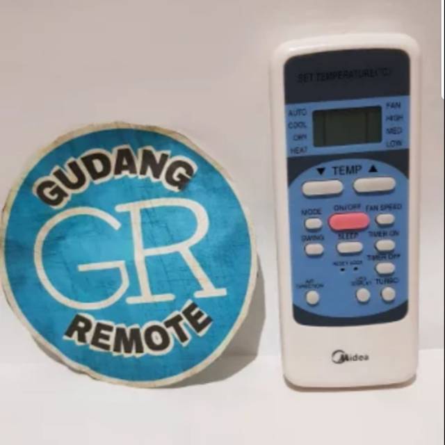 Remote remot AC Midea Original asli