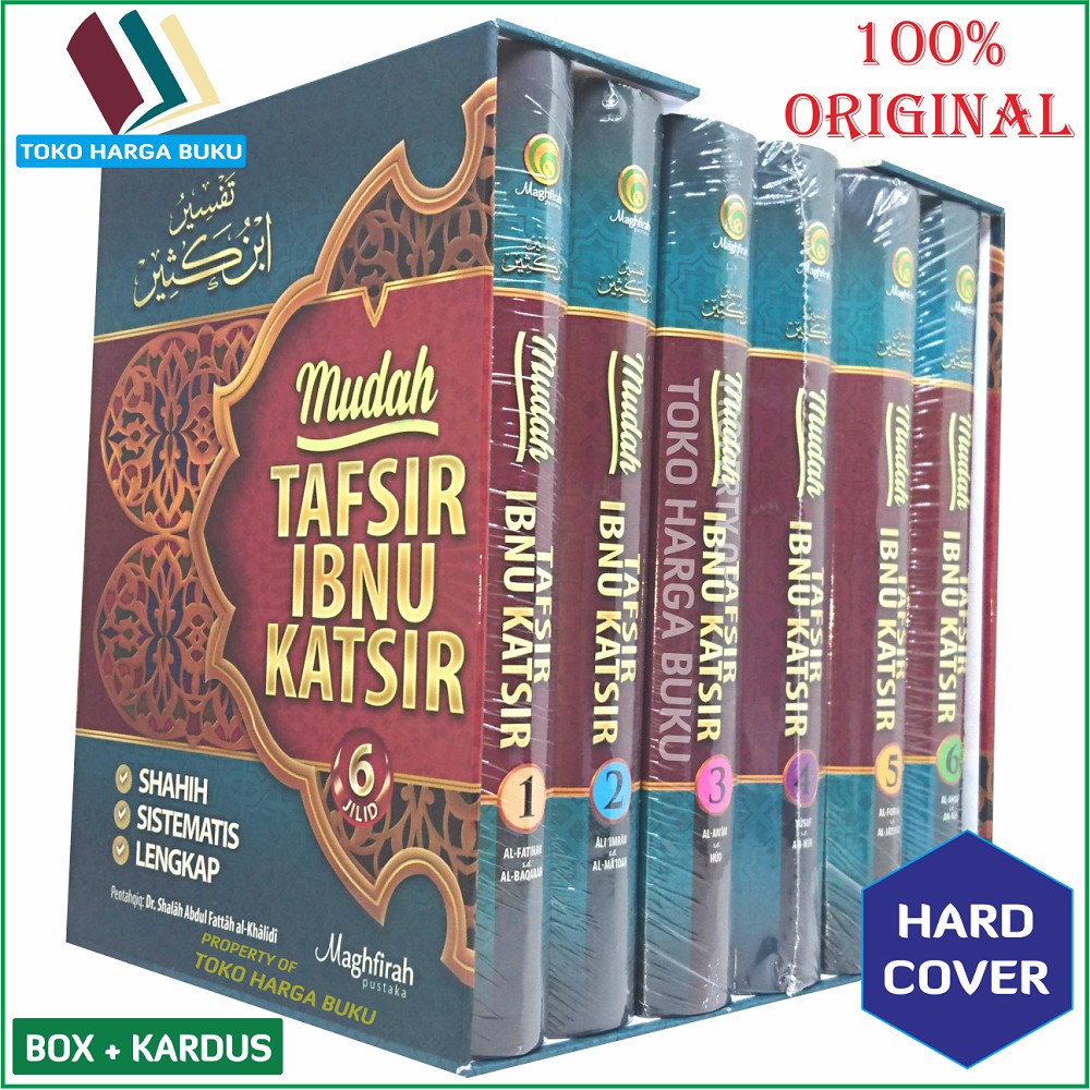 Foto Mudah Tafsir Ibnu Katsir / Kasir Komplit 1set 6 jilid - Pustaka Maghfirah