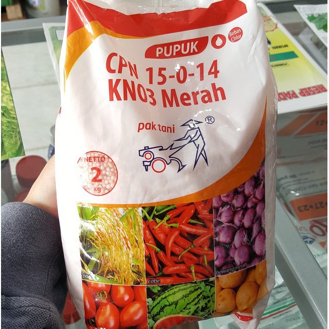 Pupuk KNO3 Merah Pembungaan dan Pembuahan Pak Tani 2kg