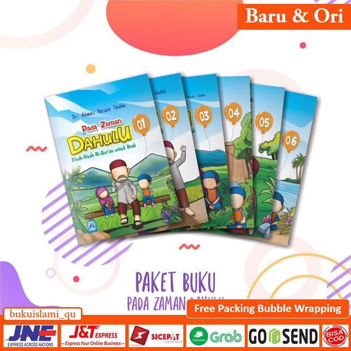 Buku Pada Zaman Dahulu Kisah-Kisah Al-Quran Untuk Anak full 6 Jilid