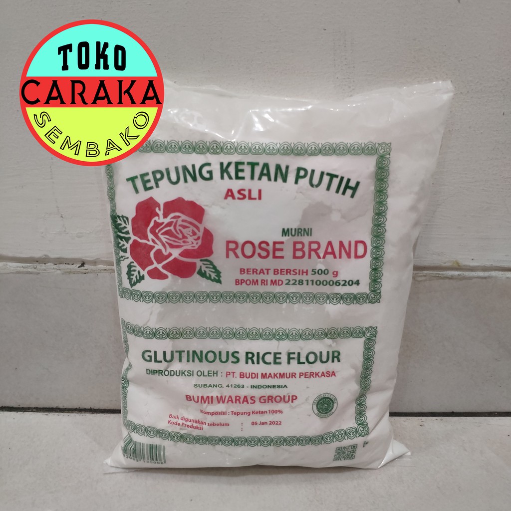 

Tepung Ketan Putih Rose Brand - 500g