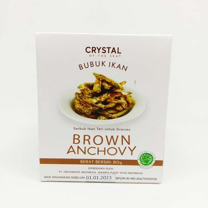 

```````] CRYSTAL BROWN ANCHOVY POWDER 80 G