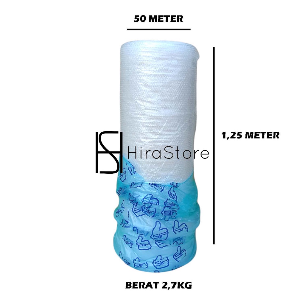 

Bubblewrap 50m x 1.25 m Plastik Premium / Plastik Bubble / bubble wrap / babelwrap premium