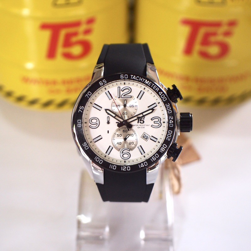 T5 H-3450G Silicone Timepiece Casual