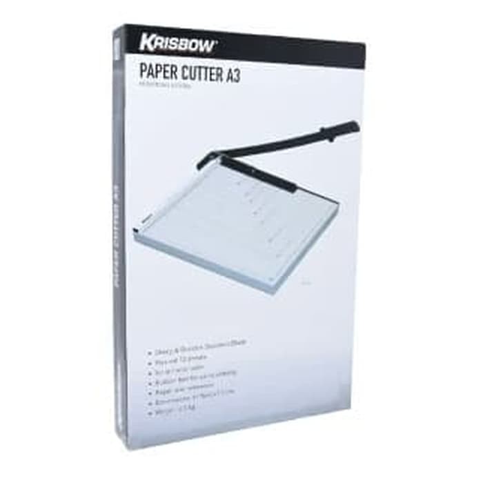 

Krisbow Alat Potong Kertas A3 Paper Trimmer A3 Pemotong Kertas