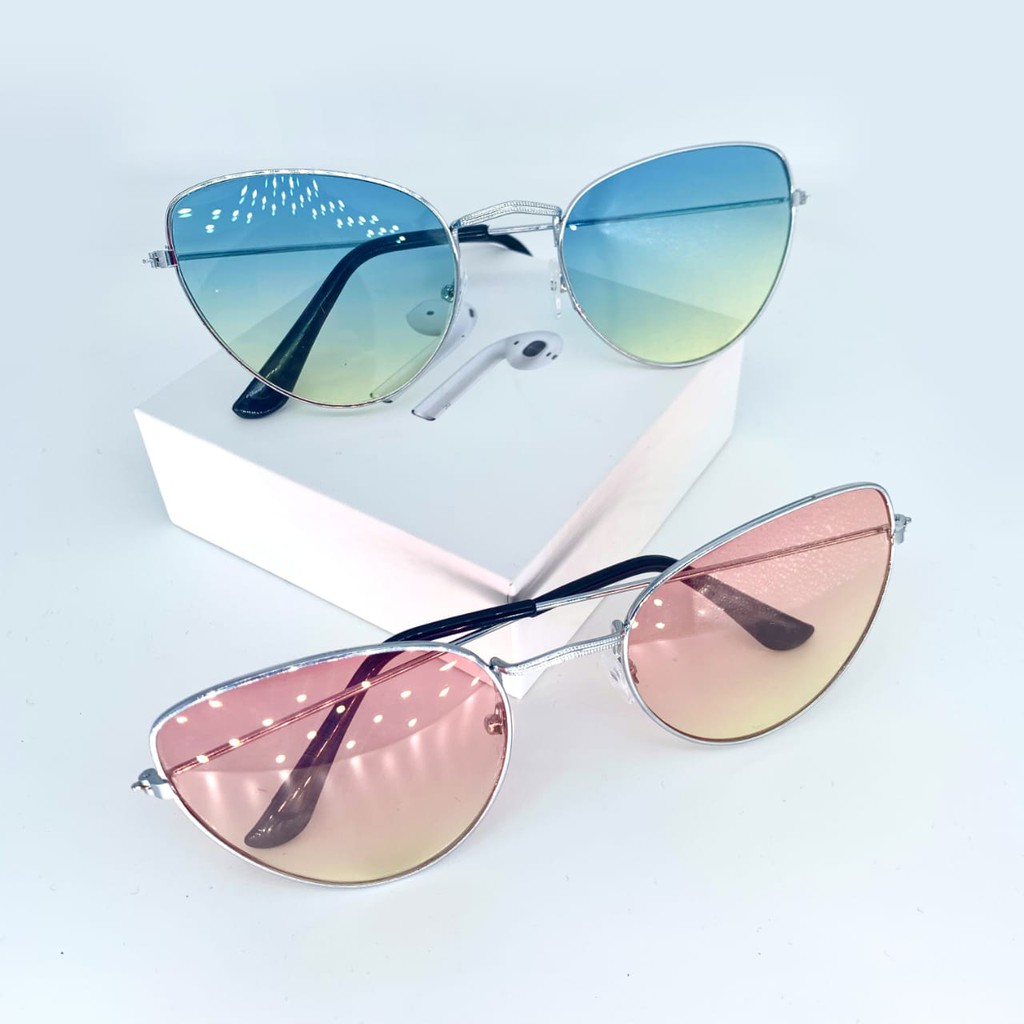 Frame Kacamata Kucing Untuk Wanita Varian Warna Fashion Korean Style Aksesoris Wanita Import