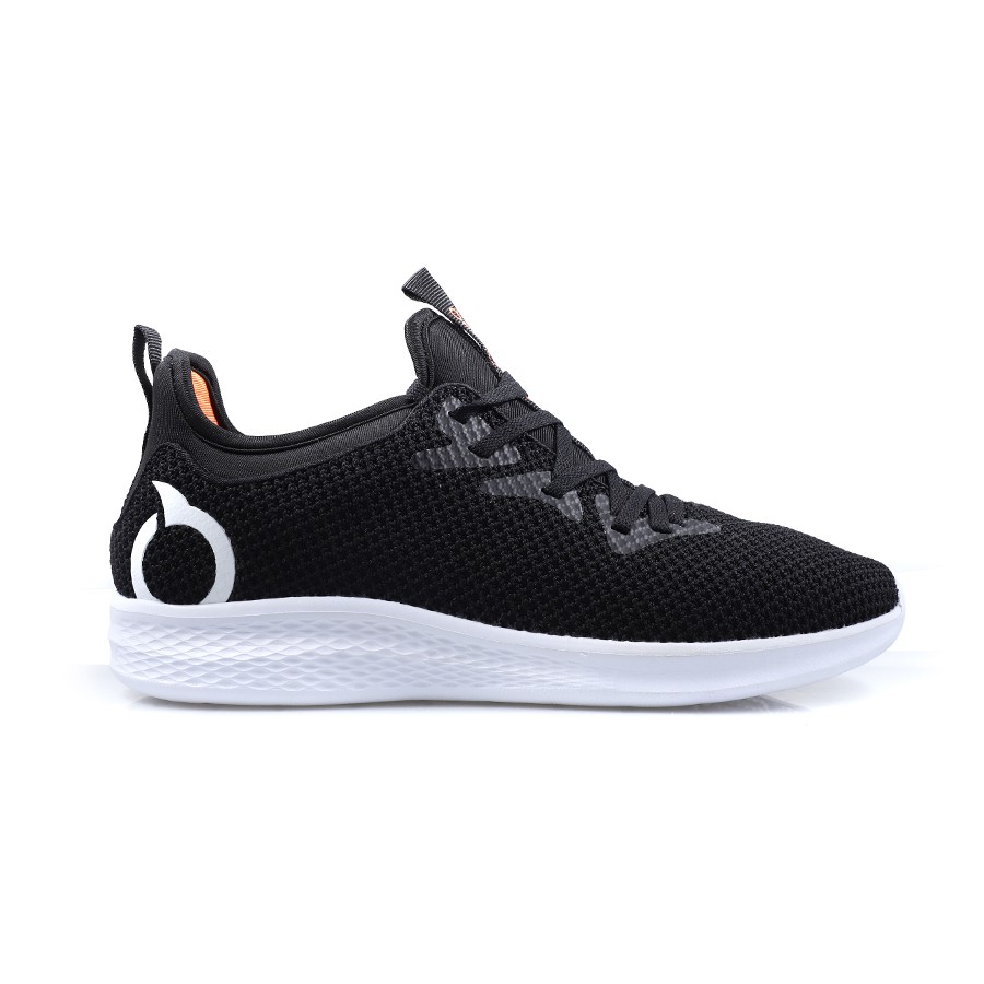 Ortuseight sepatu Lari / Sneakers Pria Phyton Ultra Black