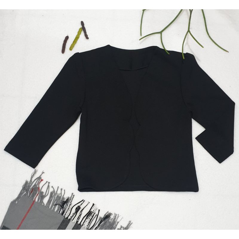 PRELOVED BLAZER HITAM PEKAT