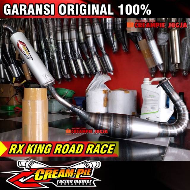 Knalpot Creampie RX King Roadrace Original Creampie Jogja