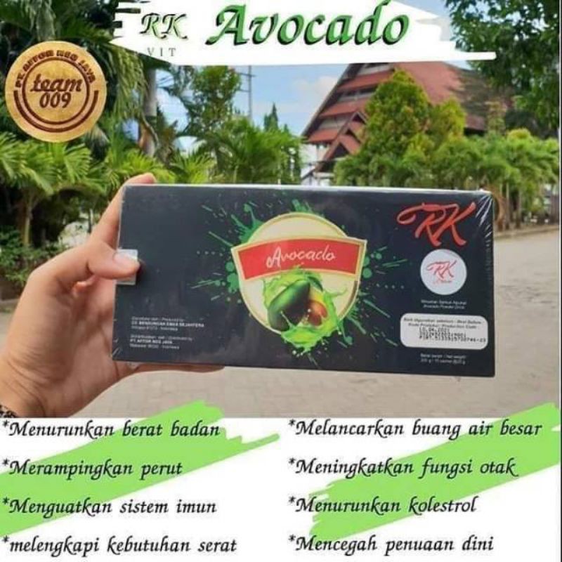 RK slimming avocado, minuman penurun berat badan dan pemutih by RK Kosmetik