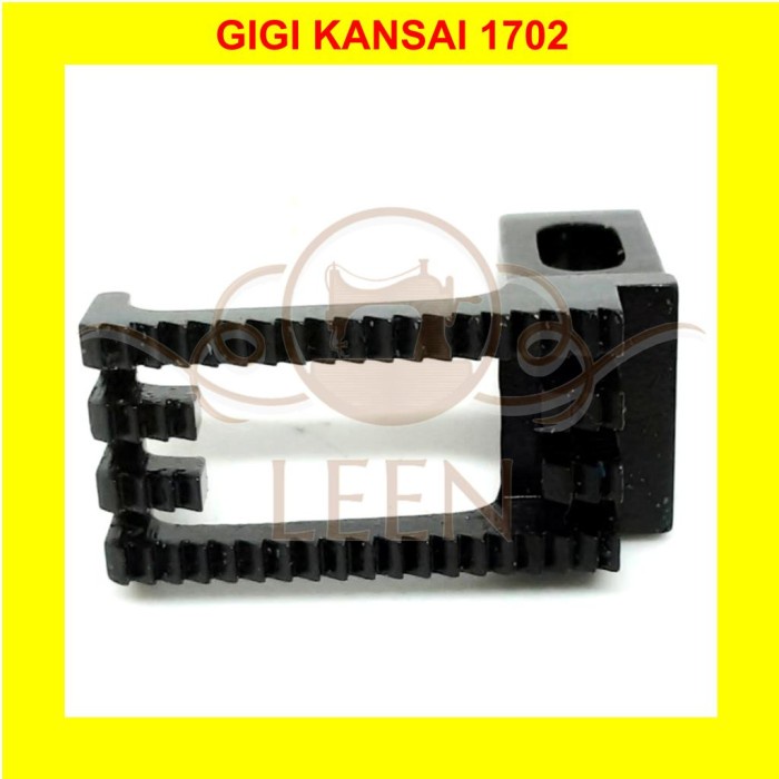 Gigi Kansai 1702 Feed Dog 15-704 Flatbed Interlock Mesin Jahit LEEN