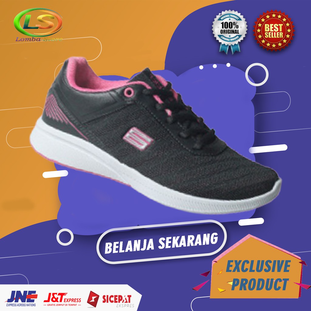 Sepatu Remaja Wanita Cewek Perempuan Kekinian Murah Tali Sport Olahraga Jalan-jalan Casual Ando