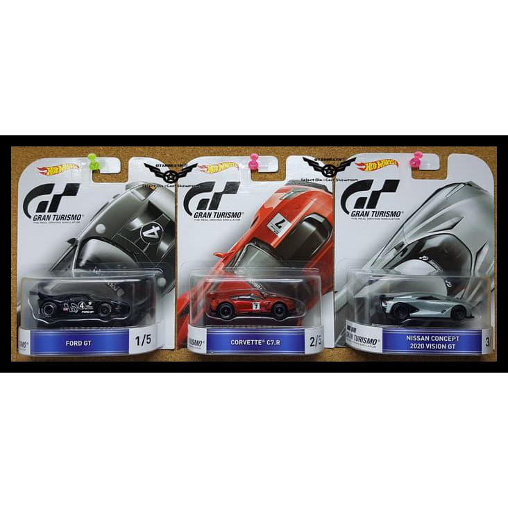 Hot Wheels Retro Enternainment Gran Turismo Set (5 mobil)