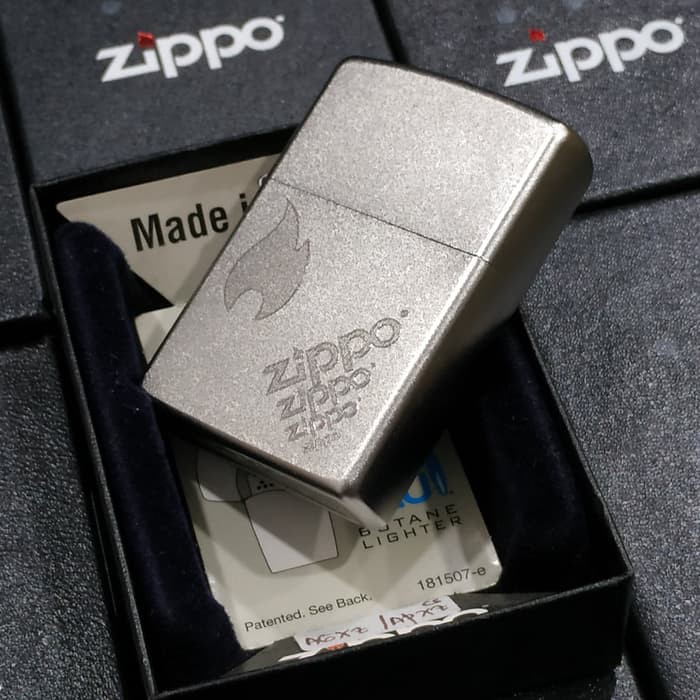 ZIPPO LIGHTER / MANCIS KOREK API ZIPPO ORIGINAL - SATIN CHROME ZIPPO4